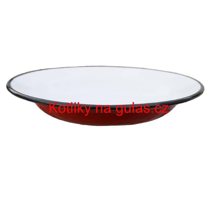 Smaltovaný talíř 22 cm