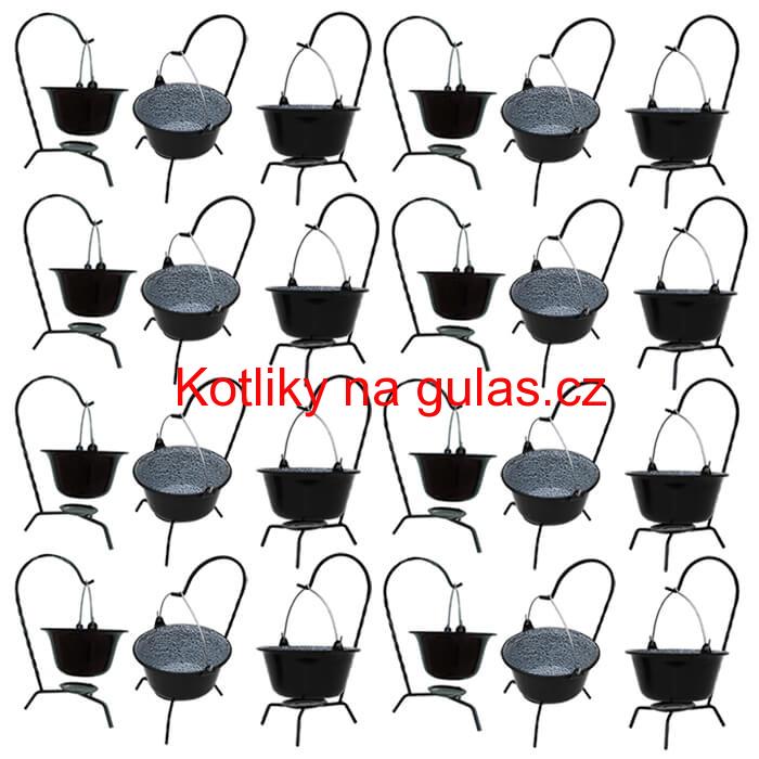 Servírovacia súprava SMALT BLACK 24 ks