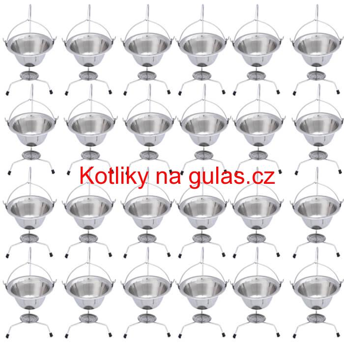 Servírovací souprava INOX 24 ks