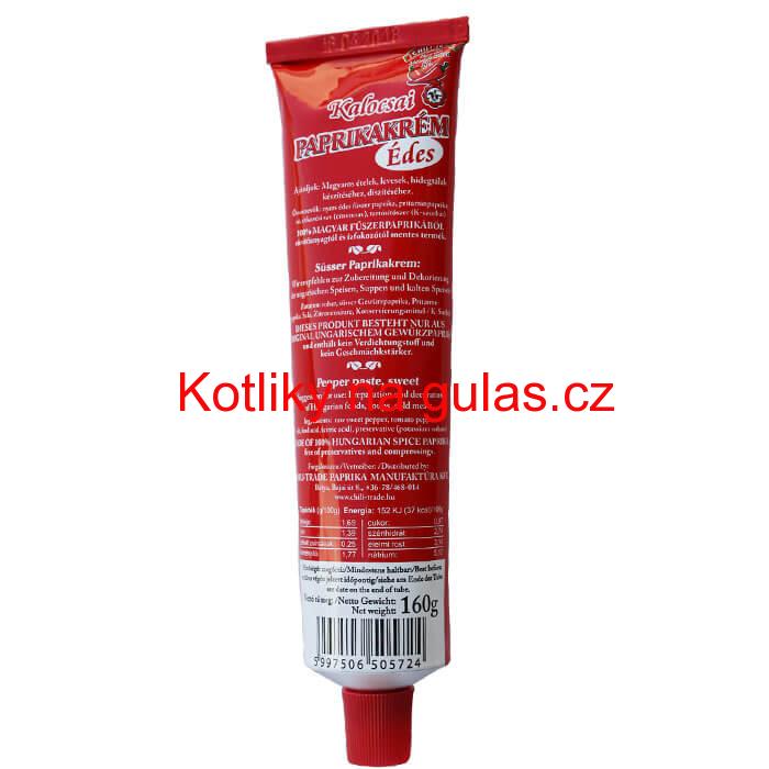 Sladký paprikový krém 160 g
