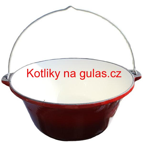 Litinový kotlík 16 L - smaltovaný povrch