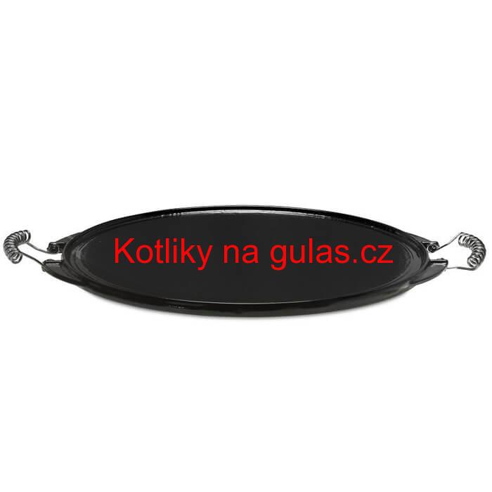 Litinová grilovací deska VACA SMALT 43 cm