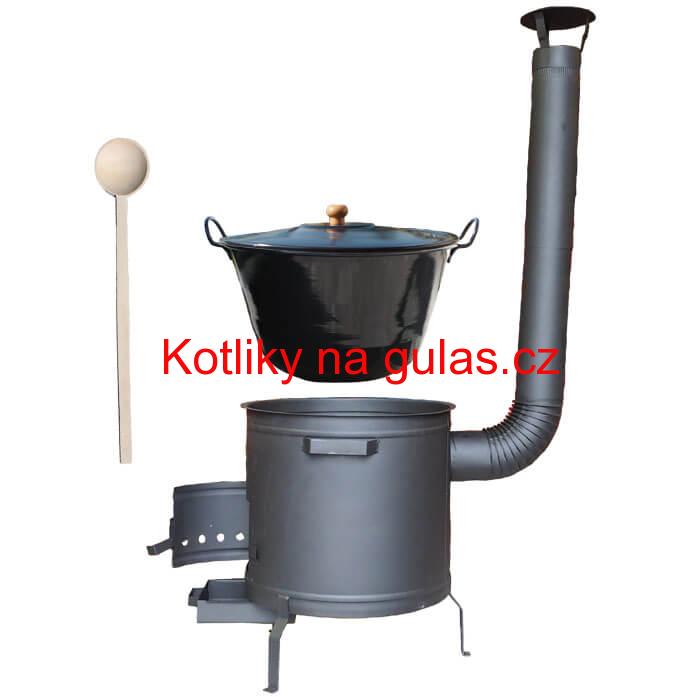 Zabijačková souprava 53 PLUS 600 + smaltovaný kotel 60 L