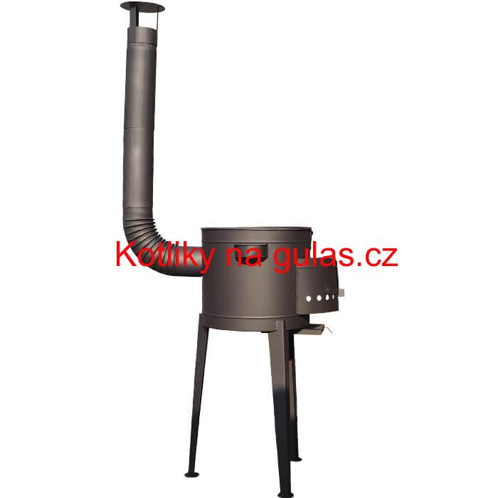 Vysoká kotlina 45 cm + žáruvzdorná barva