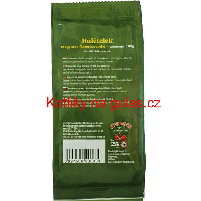 Maďarská směs koření na ryby 100 g