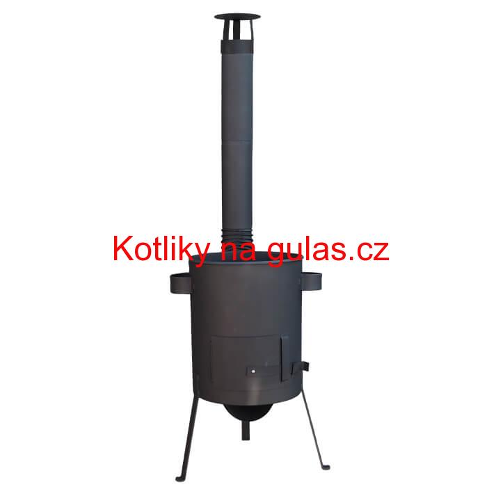 Kotlina 36 cm s žáruvzdornou barvou PLUS 600 4 MM