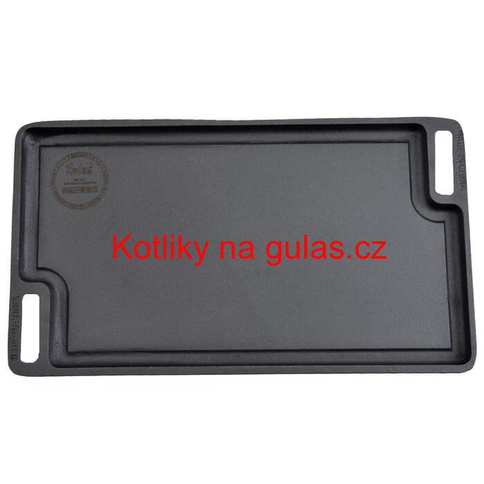 Litinová grilovací deska 45 x 26 cm