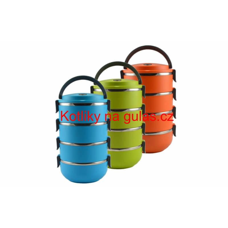 Jídlonosič - jtermo 4 dílný oranžový