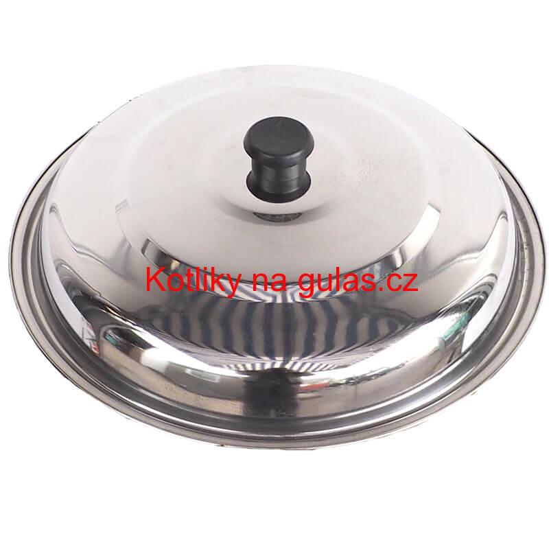 Nerezová poklice 35 cm
