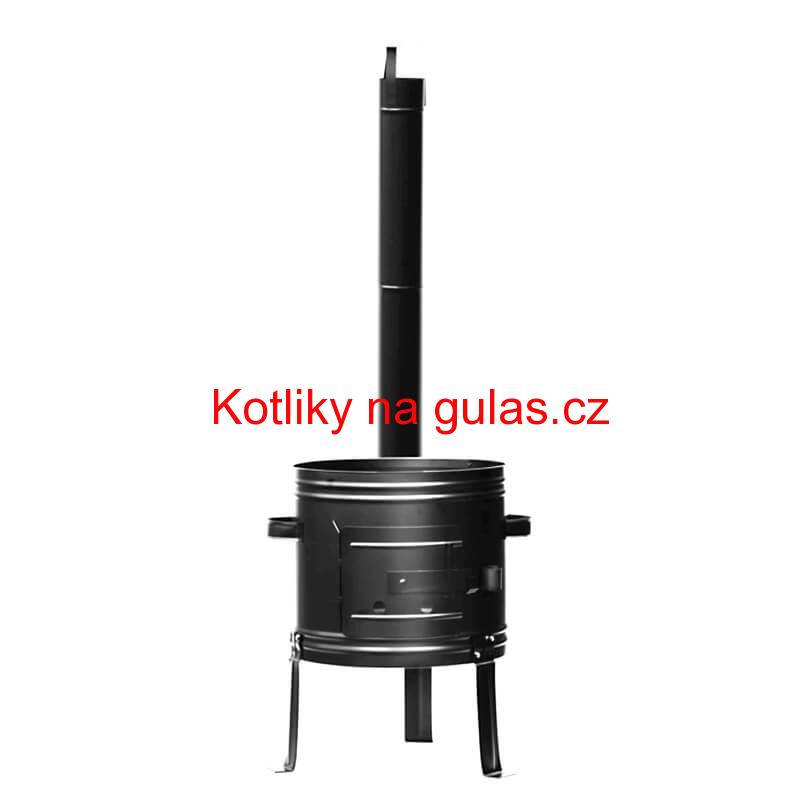 Nerezový kotlík 13 L + kovová kotlina 36 KOV