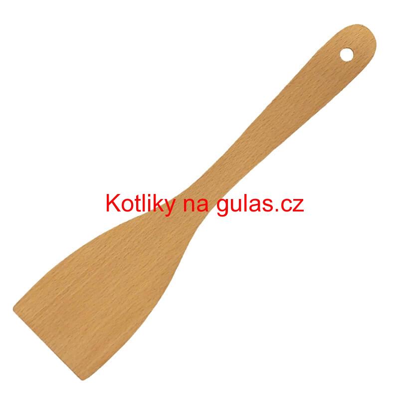 Lopatka ohnutá dřevěná 31 cm