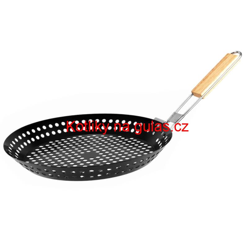 Pánev na kaštany 31 cm