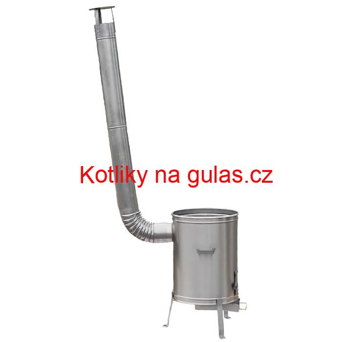 Nerezová kotlina 33 cm LUX