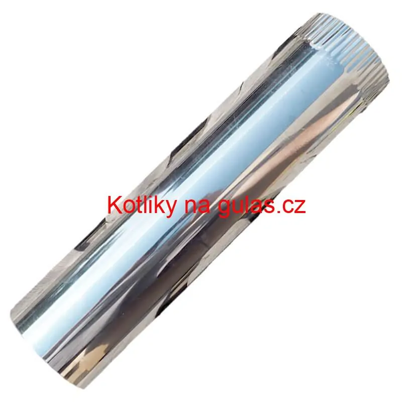 Kouřovod z nerezové oceli 40 cm INOX