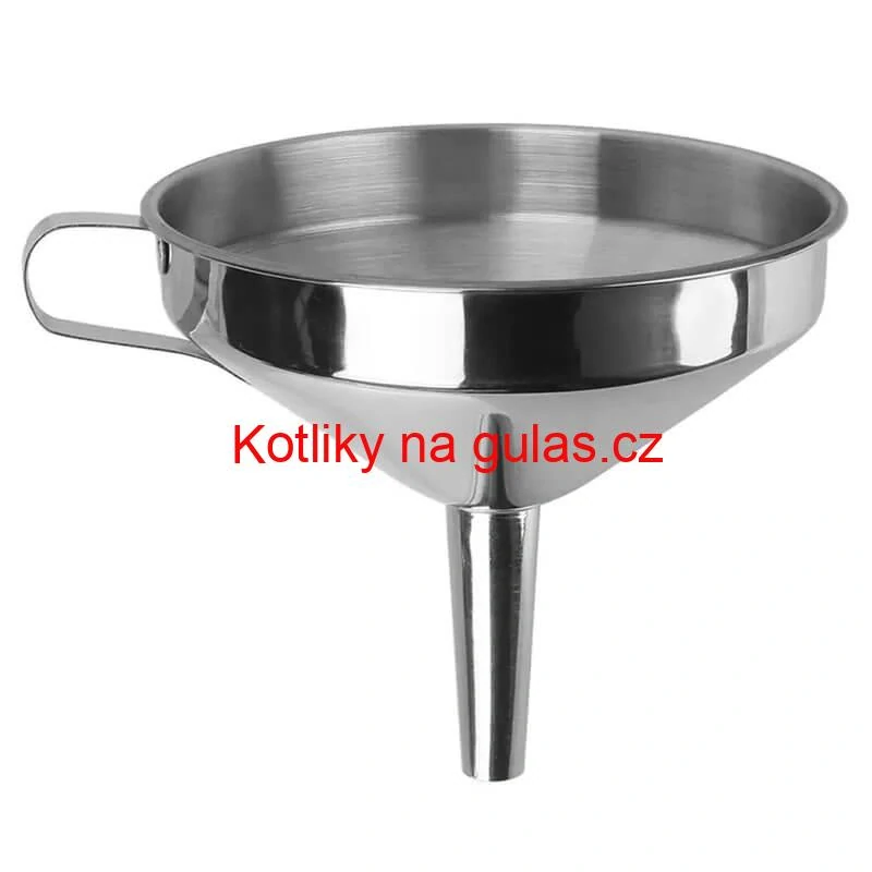 Nerezový trychtýř 14 cm