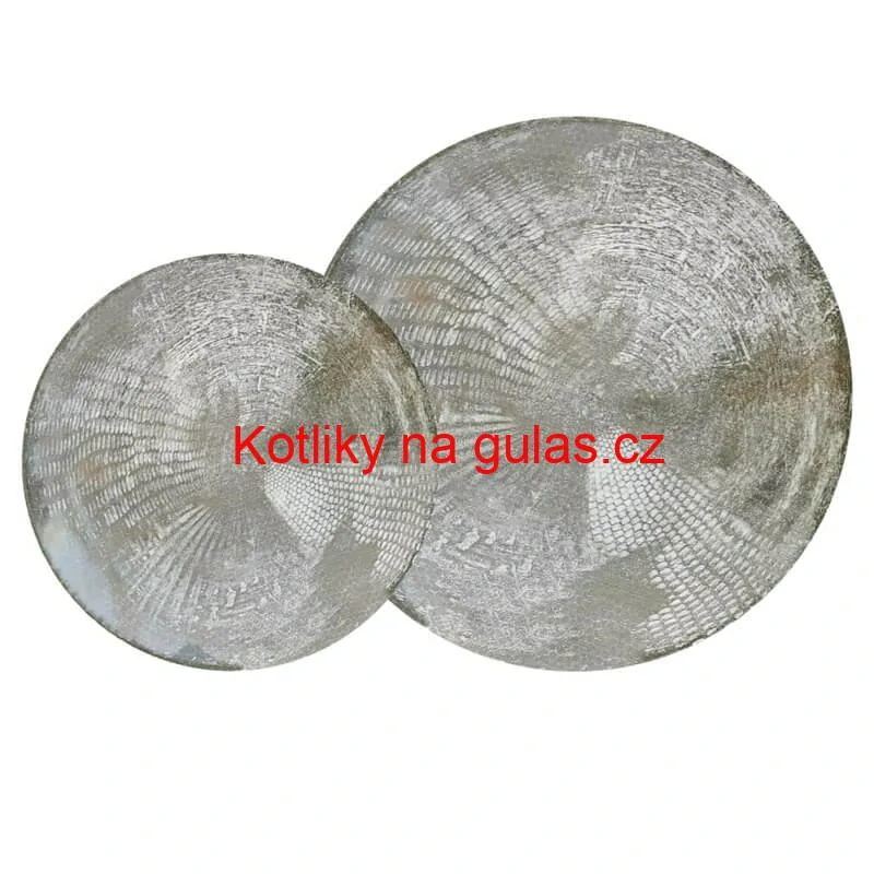 Souprava keramických talířů 18 ks GREY