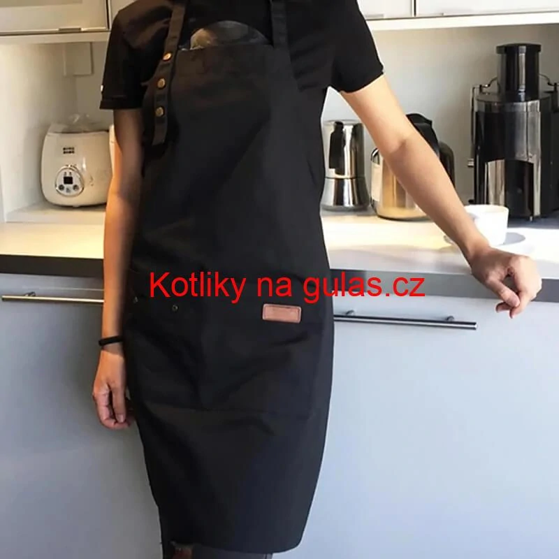 Zástěra na grilování ze silného plátna