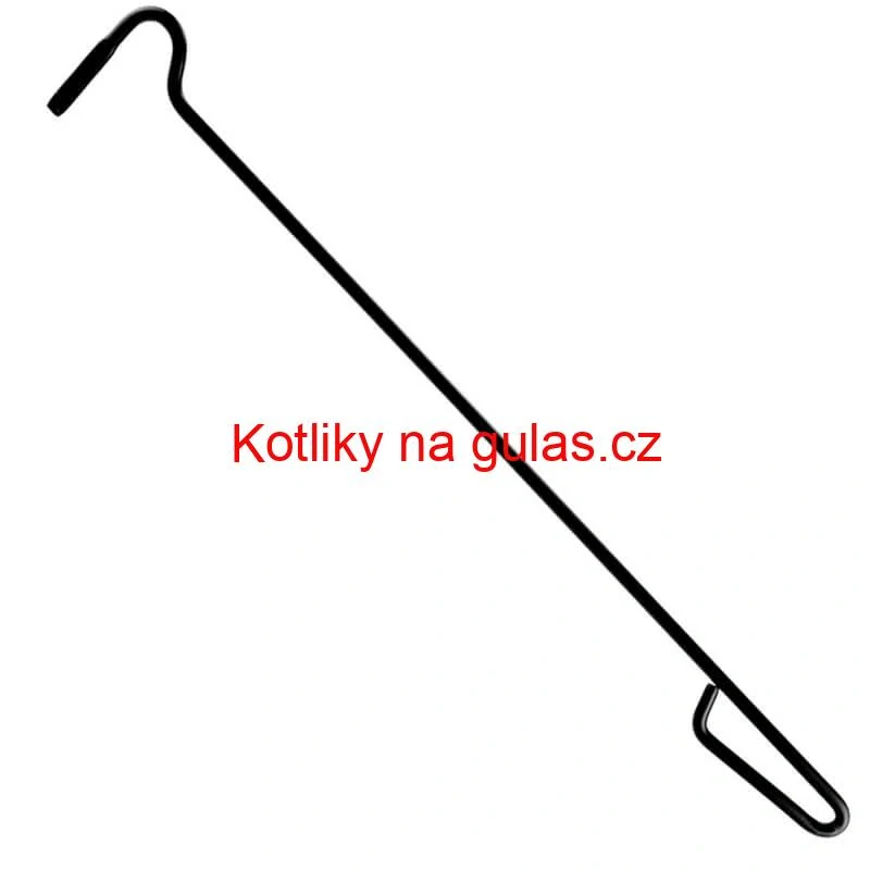 Pohrabáč - háček ocelový 58 cm