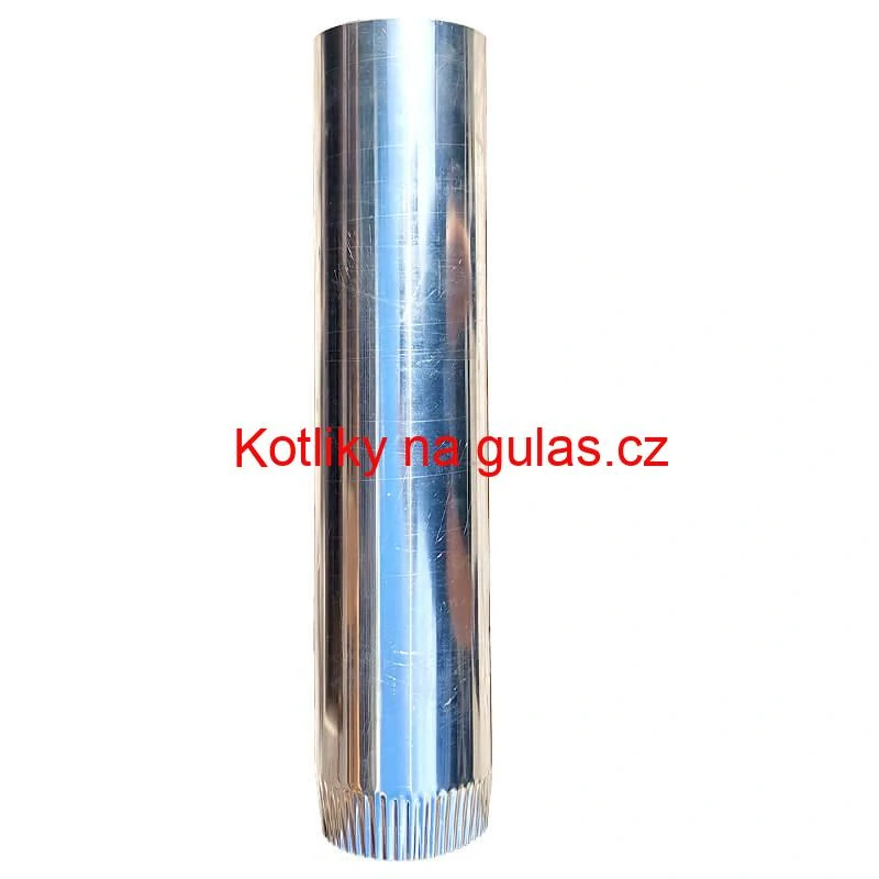 Kouřovod z nerezové oceli 45 cm INOX