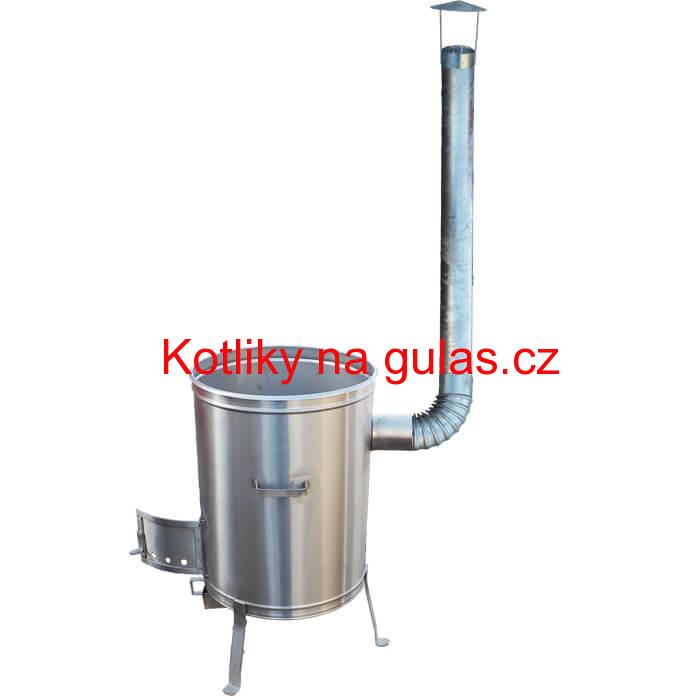 Nerezová kotlina 42 cm – Vysoká