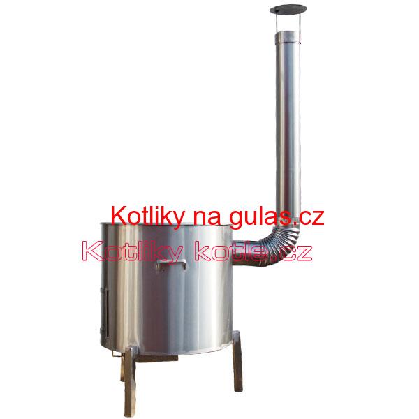 Zabijačková nerezová kotlina 53 cm