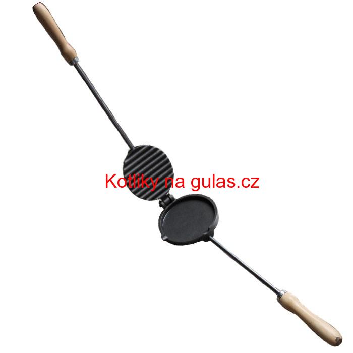 Litinová pánev na grilování steaků DUO