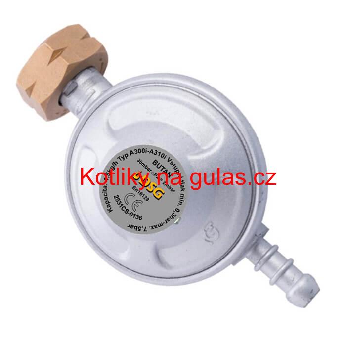 Regulátor tlaku plynu 30 mbar UNI