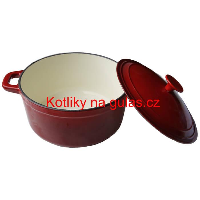 Litinový kastrol 5l