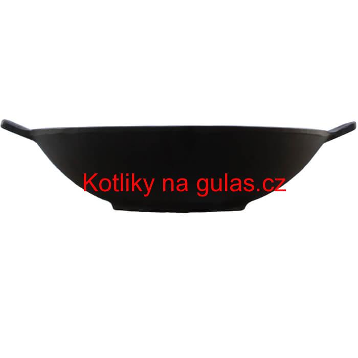 Litinový wok 31 cm