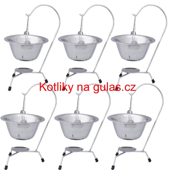 Servírovací souprava INOX 6 ks