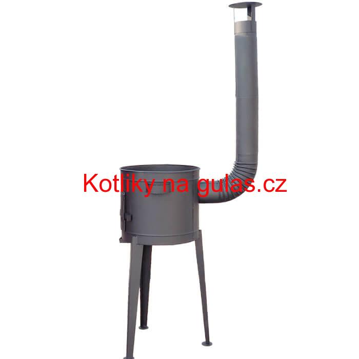 Vysoká kotlina 45 cm + žáruvzdorná barva