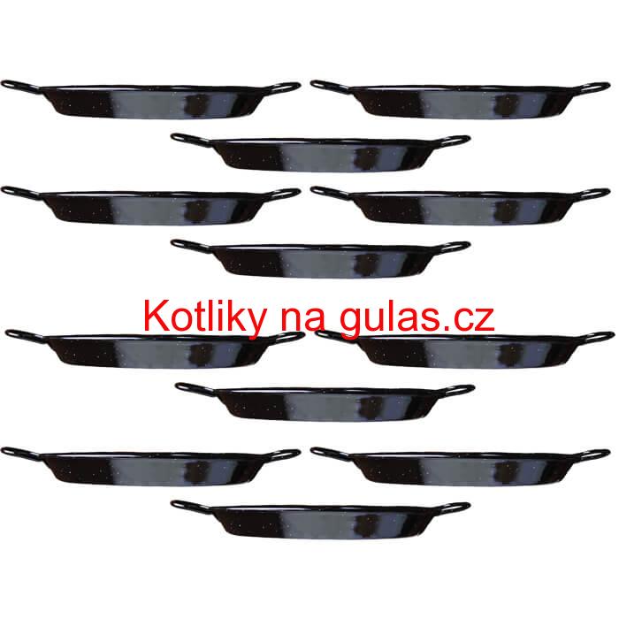 Paella Tapas catering 20 cm - 12 ks pánví