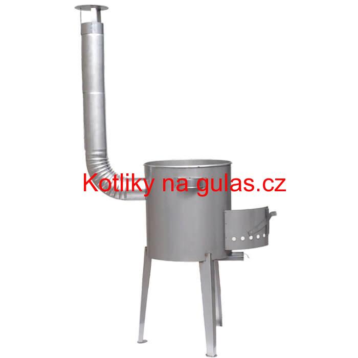 Nerezová kotlina pod kotlíky 45 cm LUXUS