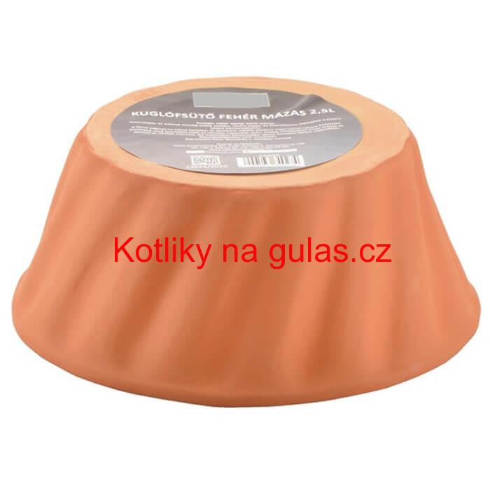 Hliněná forma na bábovku s glazurou 25 cm