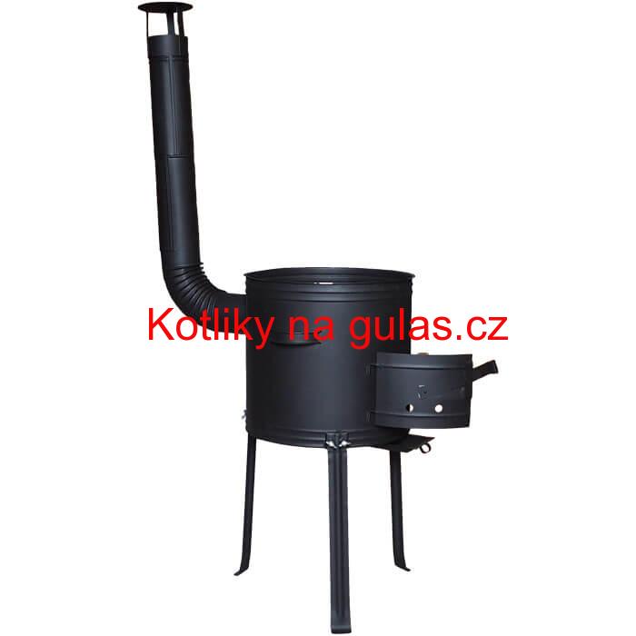 Kotlina 42 cm, vysoká + žáruvzdorná barva Plus 700