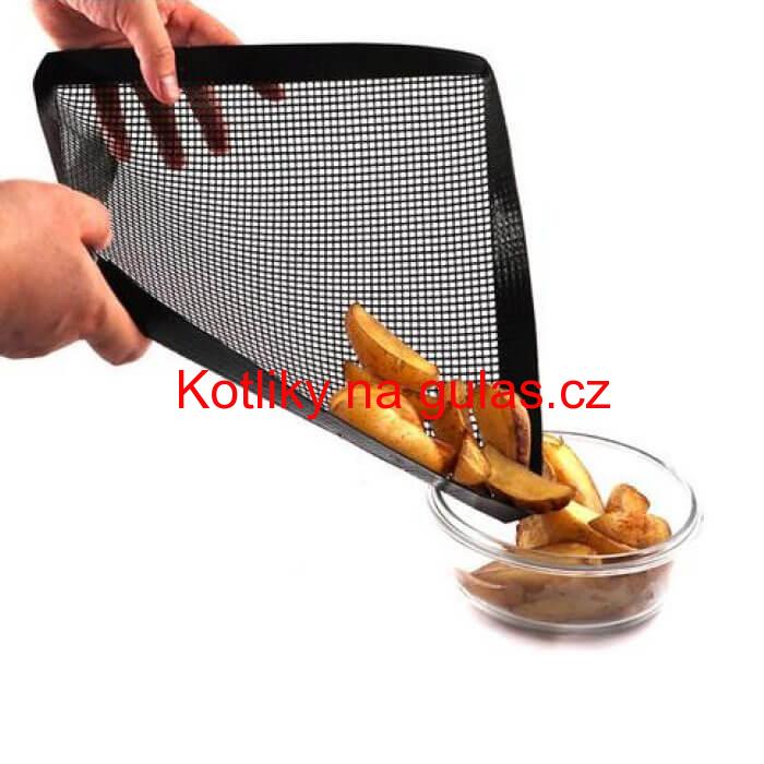 Teflonový koš na grilování a pečení 26 x 36 cm