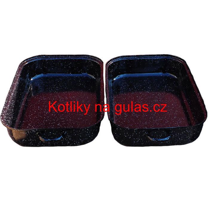 Smaltovaný pekáč 38 x 22 cm DUO