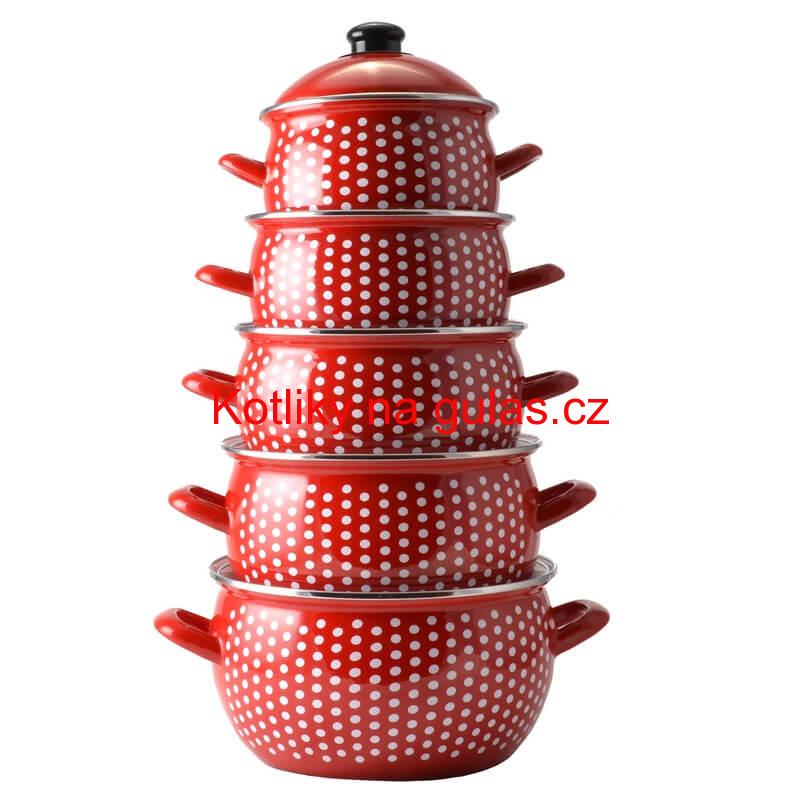 Smaltovaný kastrol DECOR 6 L