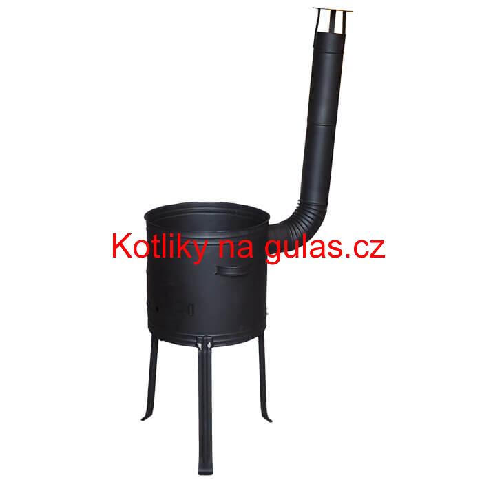 Kotlina 39 cm, vysoká + žáruvzdorná barva Plus 700