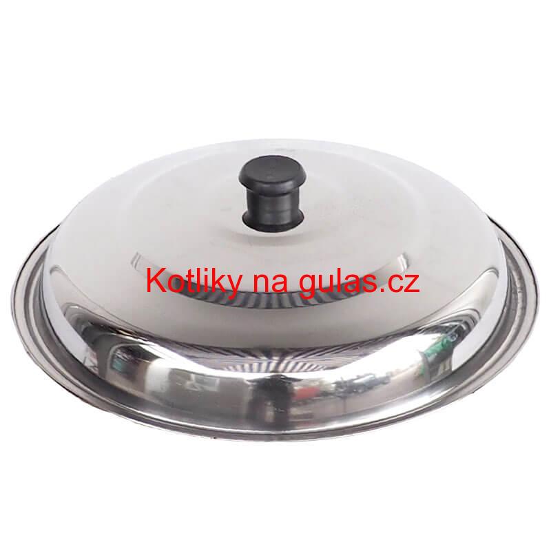 Nerezová poklice 35 cm