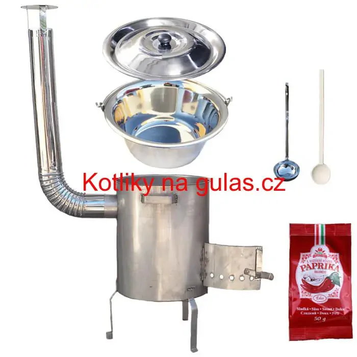 Nerezový kotlík 30 L (1,2 mm) INOX + nerezová kotlina (1,5 mm) 45 cm STRONG EXCLUSIVE