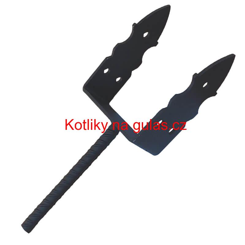 Patka kotevní, zápustná 12 cm