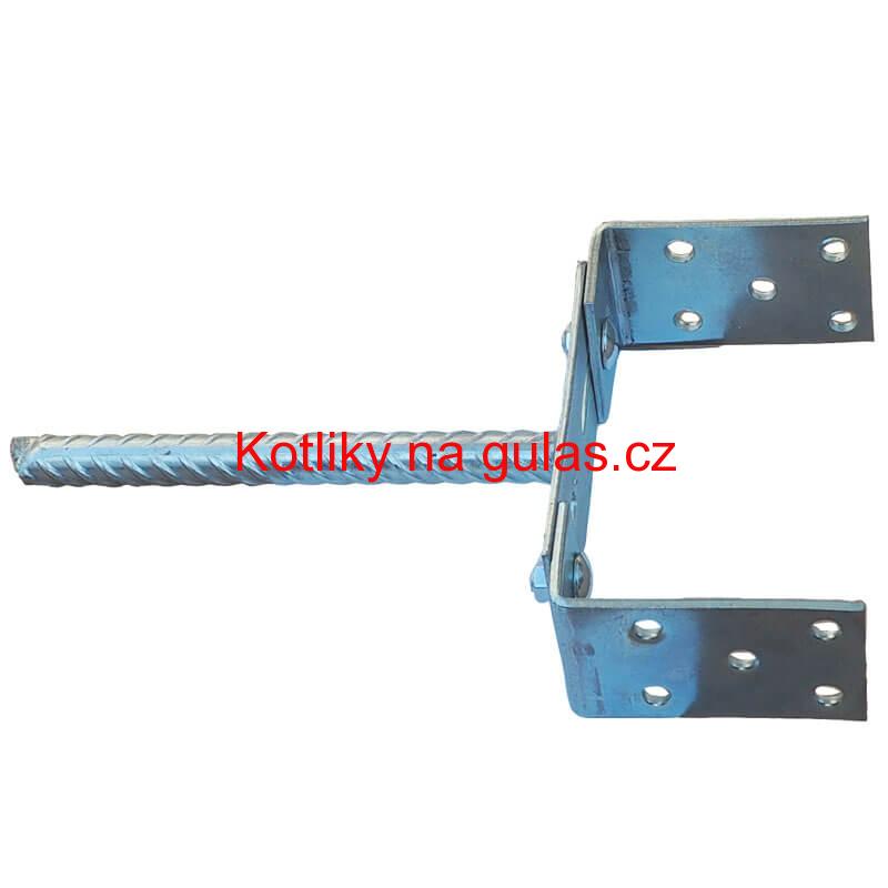Patka zápustná, kotevní, nastavitelná 0-17 cm
