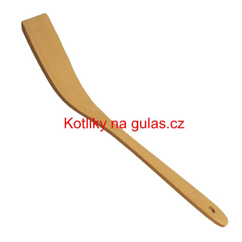 Lopatka ohnutá dřevěná 31 cm