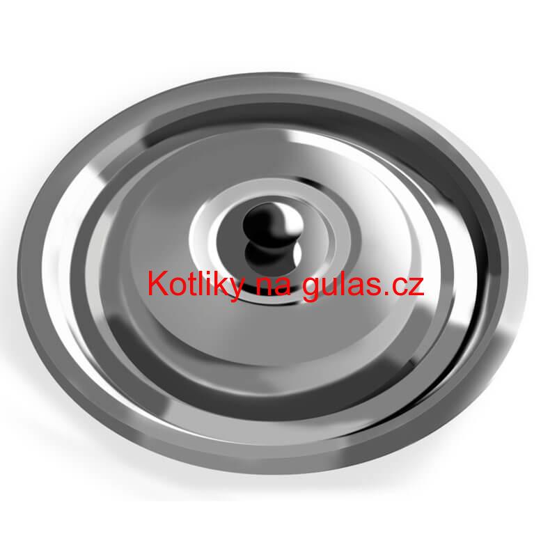 Smaltovaný kotlík 16 L + nerezová kotlina 39 INOX + misky 12 ks