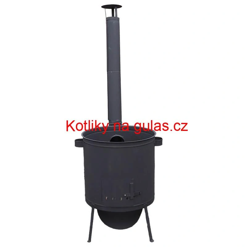 Kotlina 53 cm s žáruvzdornou barvou PLUS 600 4 MM