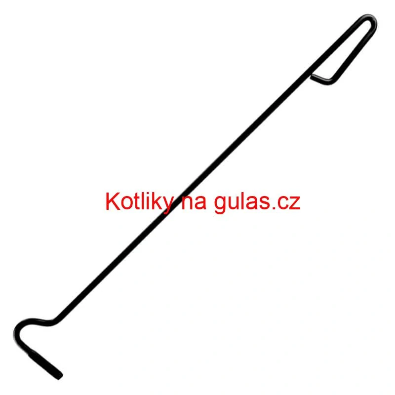 Pohrabáč - háček ocelový 58 cm