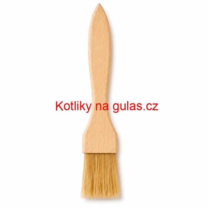 Dřevěný kuchyňský štětec 18 cm