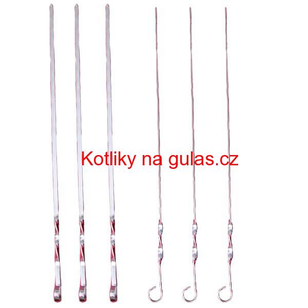 Špízové jehly 6 ks