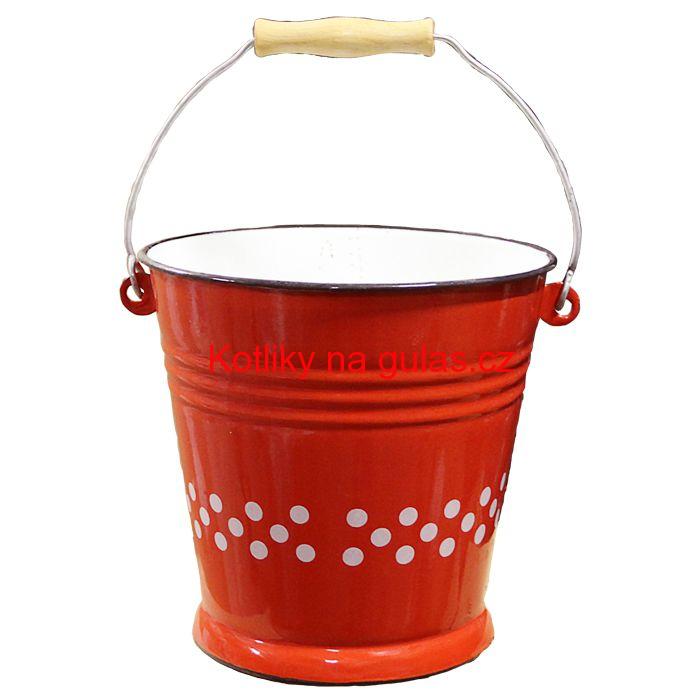 Smaltované vědro 5 L